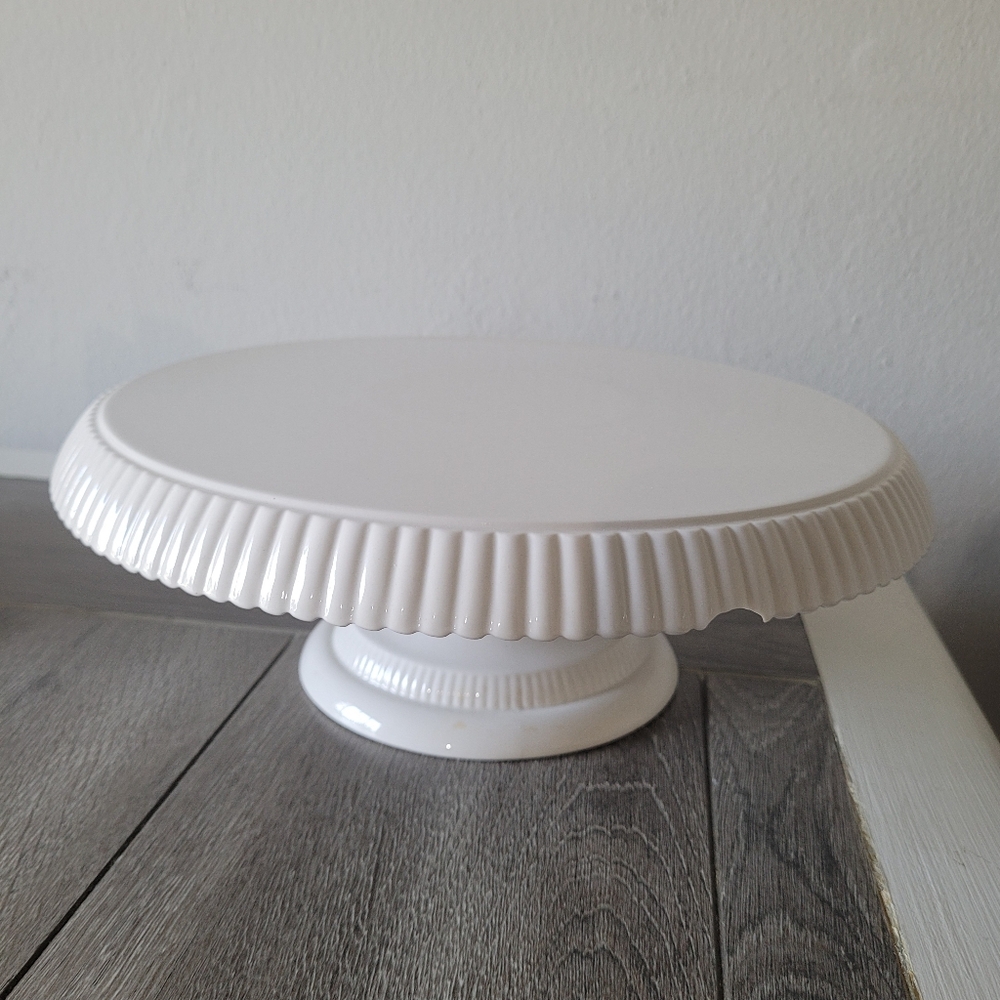 Martha Stewart White Cake Stand